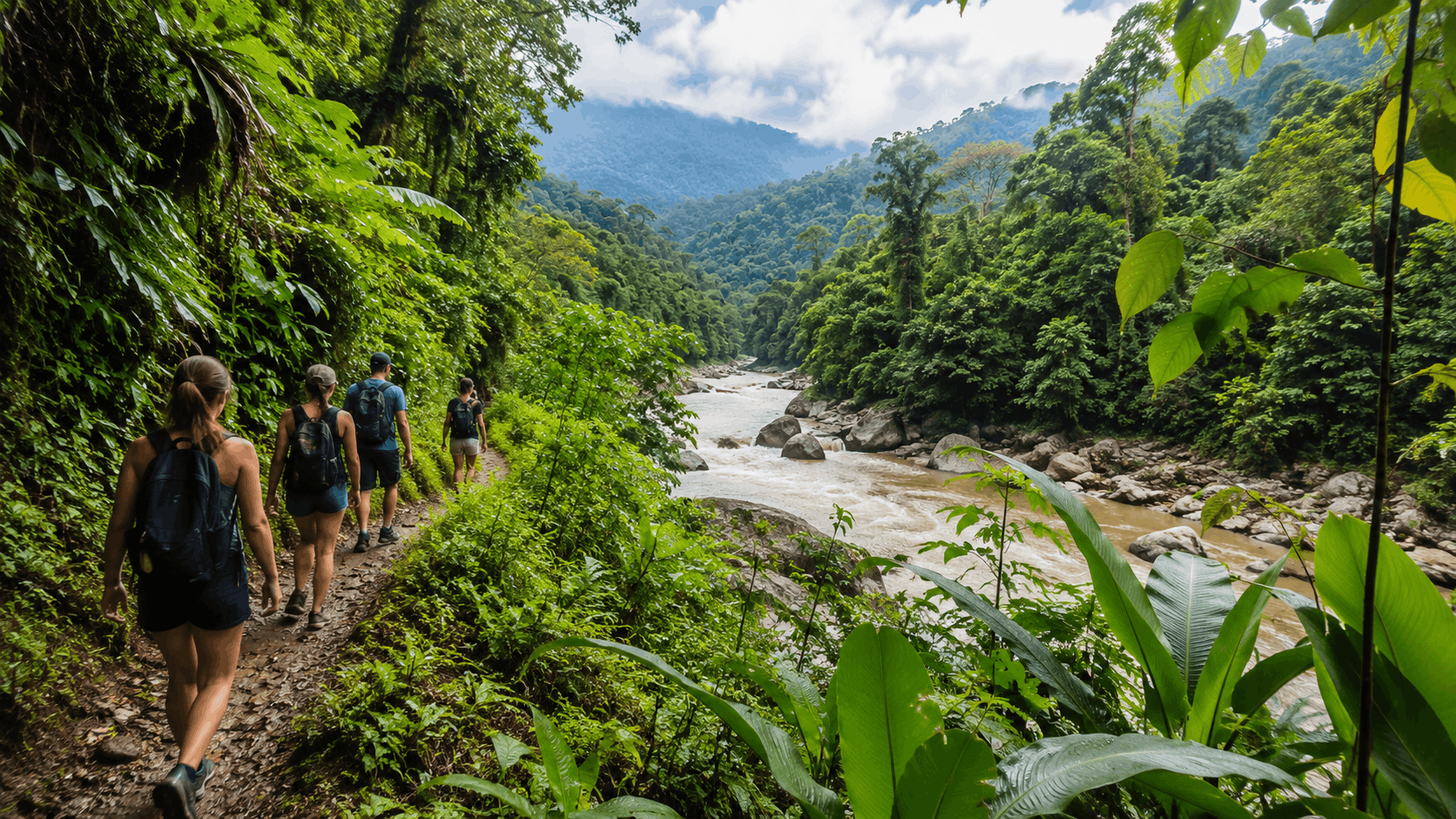 selva desde baños