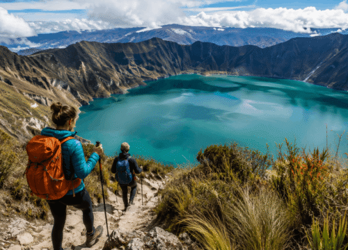 Quilotoa desde Baños