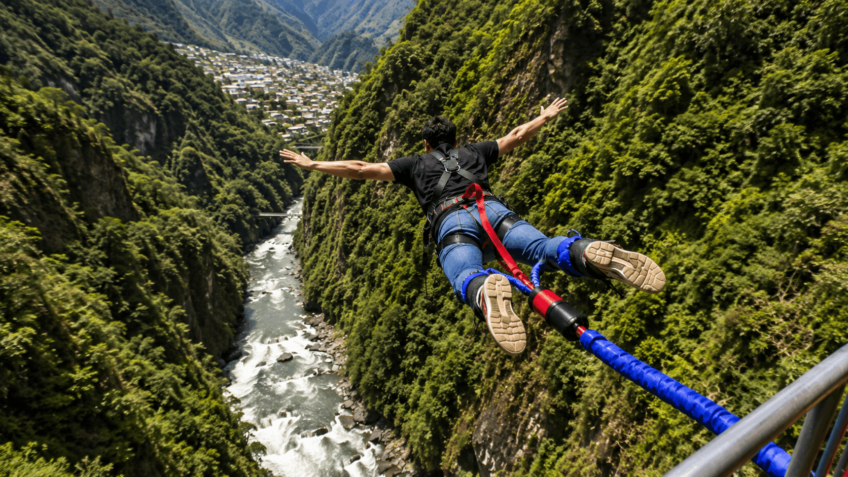 salto puente banos